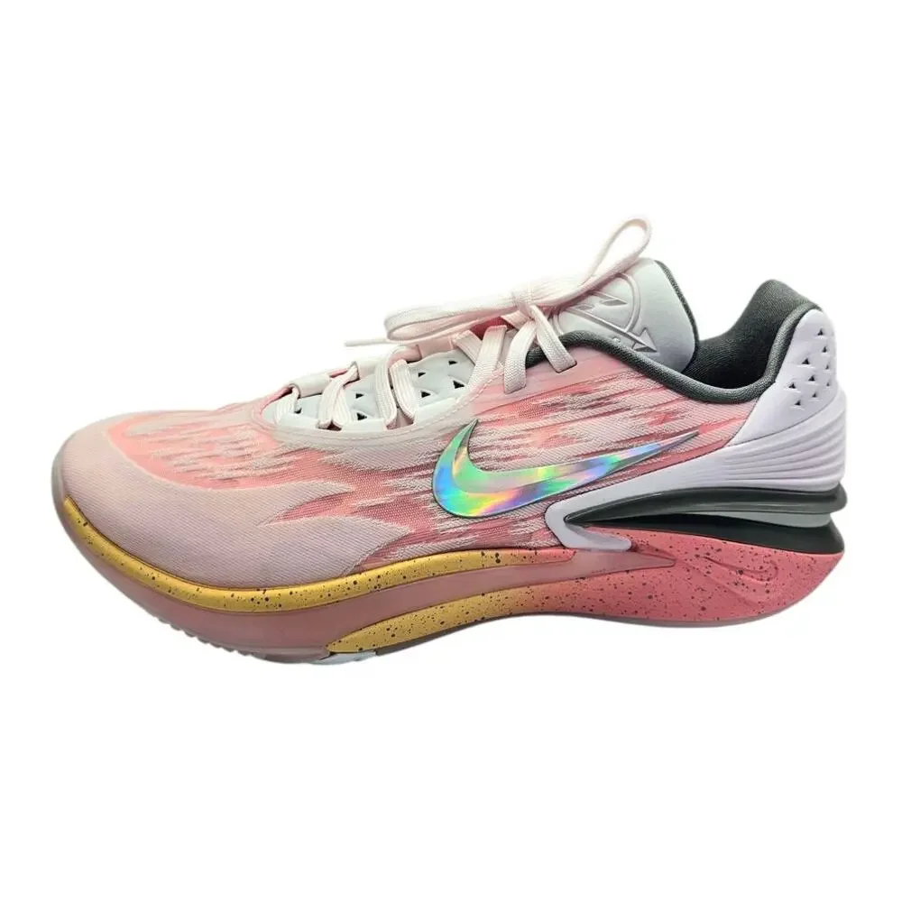 Nike Mens Pearl Pink & Multicolor Air Zoom GT Cut 2 Sneakers